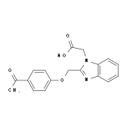 {2-[(4-Acetylphenoxy)methyl]-1H-benzimidazol-1-yl}acetic acid