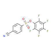 2,3,4,5,6-Pentafluorophenyl 4-cyanobenzenesulfonate