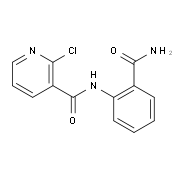 N-(2-Carbamoyl-phenyl)-2-chloro-nicotinamide