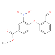 Methyl 4-(2-formylphenoxy)-3-nitrobenzenecarboxylate