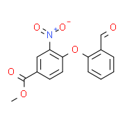 Methyl 4-(2-formylphenoxy)-3-nitrobenzenecarboxylate