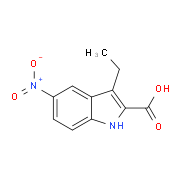 3-Ethyl-5-nitro-1H-indole-2-carboxylic acid