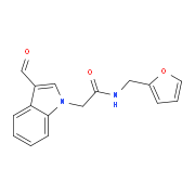 2-(3-Formyl-indol-1-yl)-N-furan-2-ylmethyl-acetamide