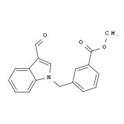 Methyl 3-[(3-formyl-1H-indol-1-yl)methyl]benzoate