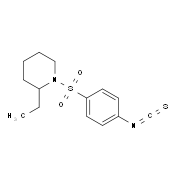 2-Ethyl-1-[(4-isothiocyanatophenyl)sulfonyl]-piperidine