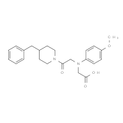 [[2-(4-Benzylpiperidin-1-yl)-2-oxoethyl]-(4-methoxyphenyl)amino]acetic acid