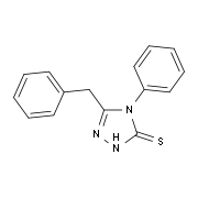 5-Benzyl-4-phenyl-2,4-dihydro-[1,2,4]triazole-3-thione