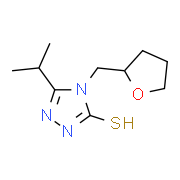 5-Isopropyl-4-(tetrahydrofuran-2-ylmethyl)-4H-1,2,4-triazole-3-thiol