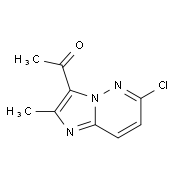 3-Acetyl-6-chloro-2-methylimidazo[1,2-b]pyridazine