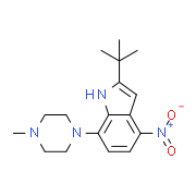 2-tert-Butyl-7-(1-methylpiperazin-4-yl)-4-nitroindole