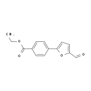Ethyl 4-(5-formyl-2-furyl)benzoate