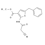 Methyl 5-benzyl-2-[(cyanoacetyl)amino]thiophene-3-carboxylate