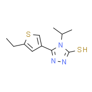 5-(5-Ethylthien-3-yl)-4-isopropyl-4H-1,2,4-triazole-3-thiol