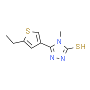 5-(5-Ethylthien-3-yl)-4-methyl-4H-1,2,4-triazole-3-thiol