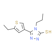 5-(5-Ethylthien-3-yl)-4-propyl-4H-1,2,4-triazole-3-thiol