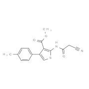 Methyl 2-[(cyanoacetyl)amino]-4-(4-methylphenyl)-thiophene-3-carboxylate