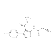 Methyl 2-[(cyanoacetyl)amino]-4-(4-fluorophenyl)-thiophene-3-carboxylate