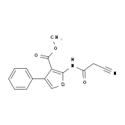Methyl 2-[(cyanoacetyl)amino]-4-phenylthiophene-3-carboxylate