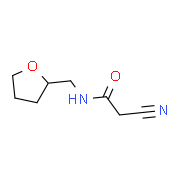 2-Cyano-N-(tetrahydrofuran-2-ylmethyl)acetamide