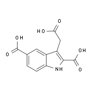 3-(Carboxymethyl)-1H-indole-2,5-dicarboxylic acid