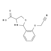 2-(2-Cyanomethoxy-phenyl)-thiazolidine-4-carboxylic acid