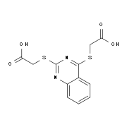 ({2-[(Carboxymethyl)thio]quinazolin-4-yl}thio)-acetic acid