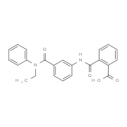 2-({3-[(Ethylanilino)carbonyl]anilino}carbonyl)-benzoic acid