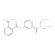 2-({3-[(Diethylamino)carbonyl]anilino}carbonyl)-benzoic acid