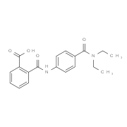 2-({4-[(Diethylamino)carbonyl]anilino}carbonyl)-benzoic acid