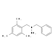 1-Benzyl-1-(mesitylmethyl)hydrazine