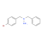 1-Benzyl-1-(4-bromobenzyl)hydrazine