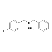 1-Benzyl-1-(4-bromobenzyl)hydrazine