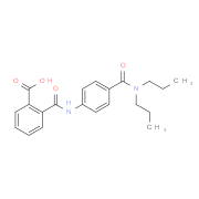 2-({4-[(Dipropylamino)carbonyl]anilino}carbonyl)-benzoic acid