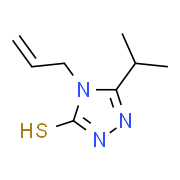 4-Allyl-5-isopropyl-4H-1,2,4-triazole-3-thiol