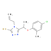 4-Allyl-5-[1-(4-chloro-2-methylphenoxy)ethyl]-4H-1,2,4-triazole-3-thiol