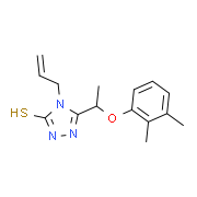 4-Allyl-5-[1-(2,3-dimethylphenoxy)ethyl]-4H-1,2,4-triazole-3-thiol
