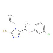 4-Allyl-5-[1-(3-chlorophenoxy)ethyl]-4H-1,2,4-triazole-3-thiol