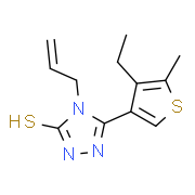 4-Allyl-5-(4-ethyl-5-methylthien-3-yl)-4H-1,2,4-triazole-3-thiol