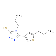 4-Propyl-5-(5-propylthien-3-yl)-4H-1,2,4-triazole-3-thiol