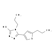 4-Propyl-5-(5-propylthien-3-yl)-4H-1,2,4-triazole-3-thiol