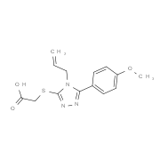 [4-Allyl-5-(4-methoxy-phenyl)-4H-[1,2,4]triazol-3-ylsulfanyl]-acetic acid