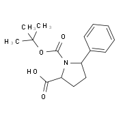 Boc-(2S,5R)-5-phenyl-pyrrolidine-2-carboxylic acid