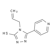 4-Allyl-5-pyridin-4-yl-4H-[1,2,4]triazole-3-thiol