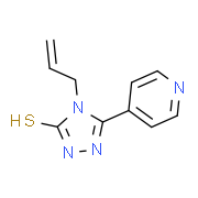 4-Allyl-5-pyridin-4-yl-4H-[1,2,4]triazole-3-thiol