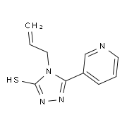 4-Allyl-5-pyridin-3-yl-4H-[1,2,4]triazole-3-thiol