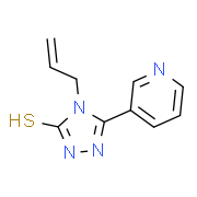 4-Allyl-5-pyridin-3-yl-4H-[1,2,4]triazole-3-thiol