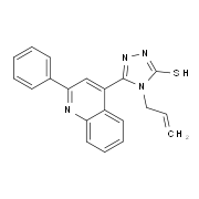 4-Allyl-5-(2-phenylquinolin-4-yl)-4H-1,2,4-triazole-3-thiol