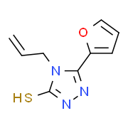 4-Allyl-5-furan-2-yl-4H-[1,2,4]triazole-3-thiol