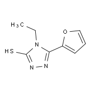4-Ethyl-5-furan-2-yl-4H-[1,2,4]triazole-3-thiol
