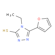 4-Ethyl-5-furan-2-yl-4H-[1,2,4]triazole-3-thiol